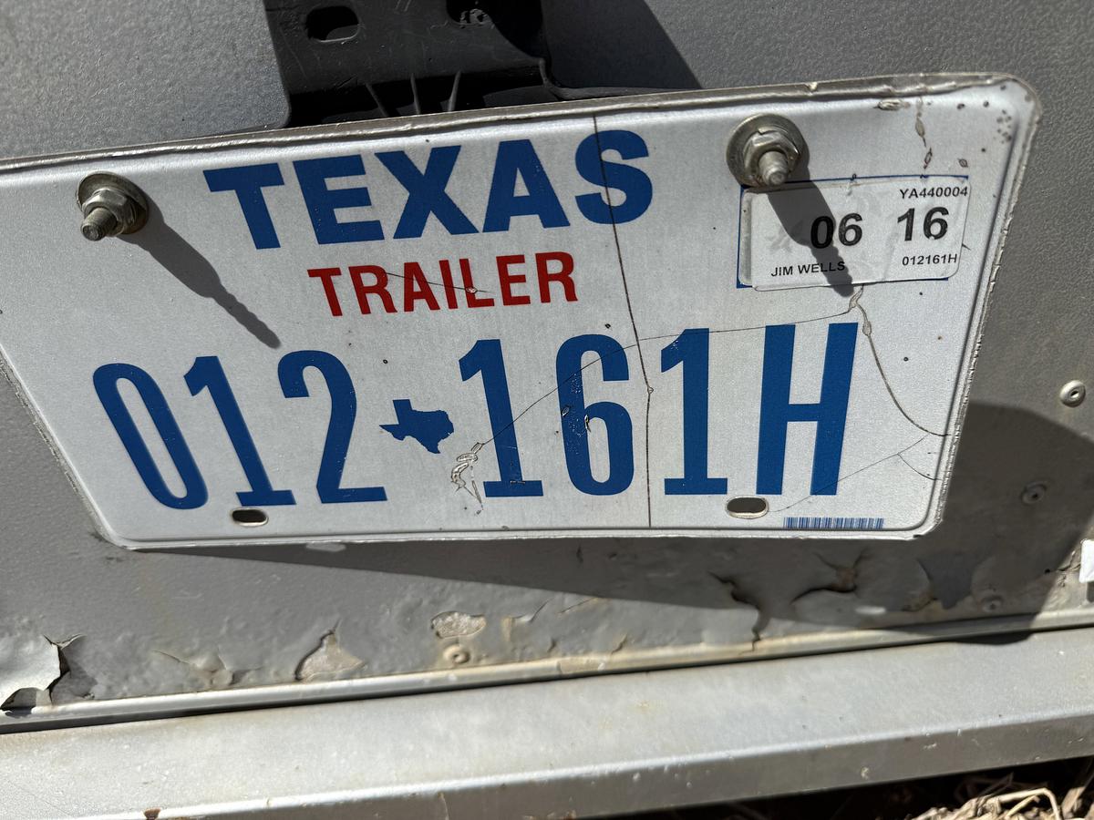 Used 12’ T/A BUMPER PULL DOGHOUSE TRAILER (DAMAGED)