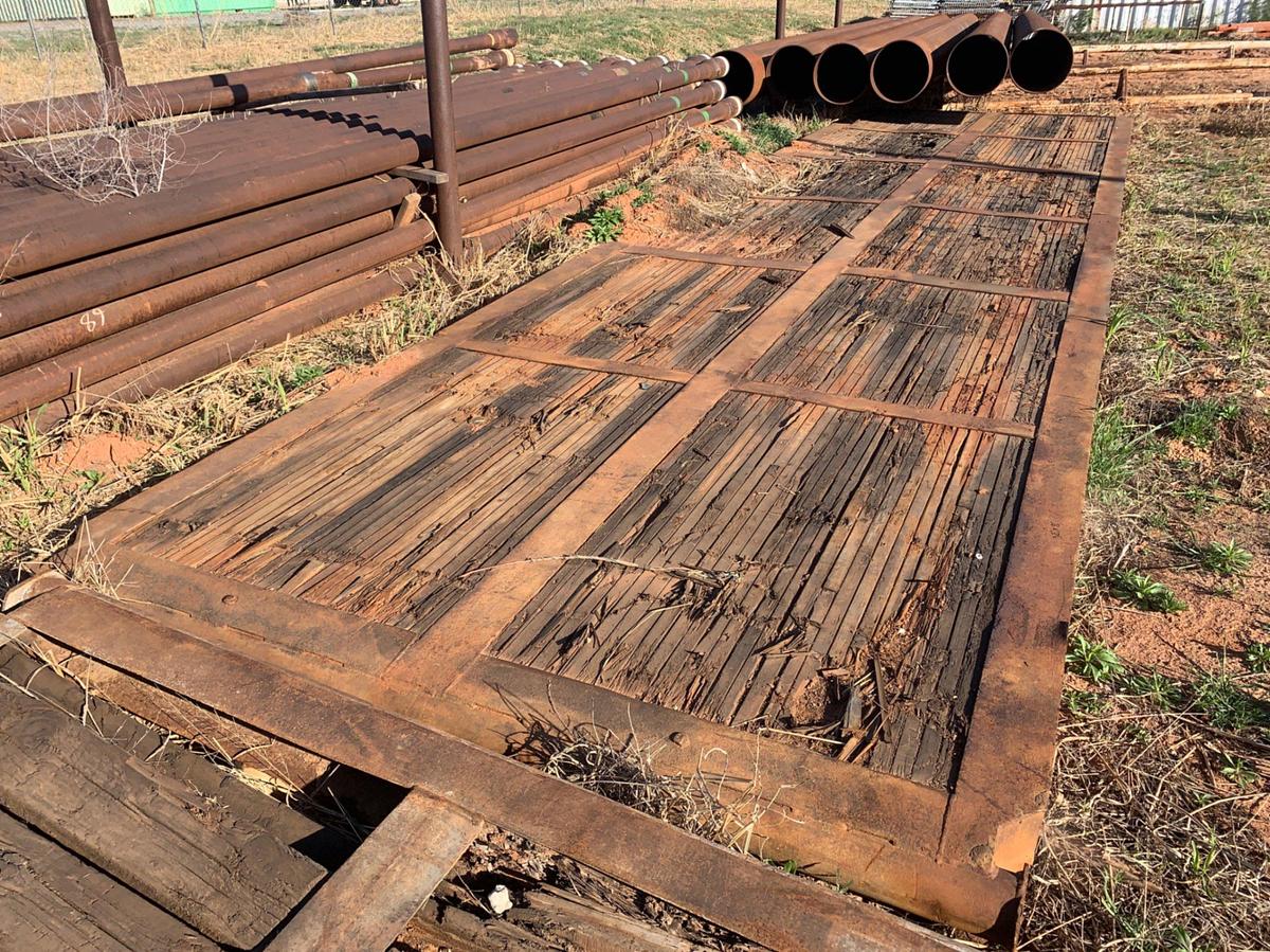 Used (3) Skidded Rig Mats