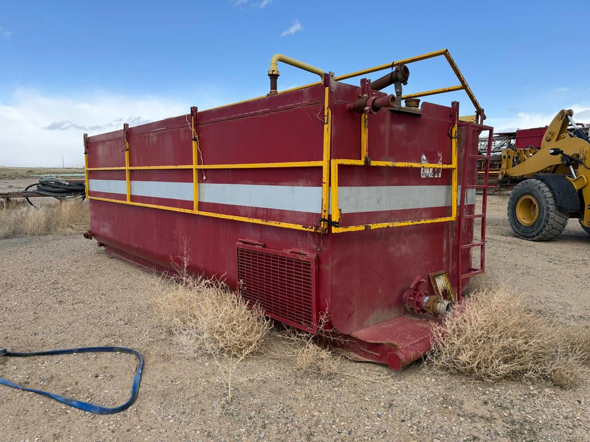 Used 20x8x6 Open Top Tank