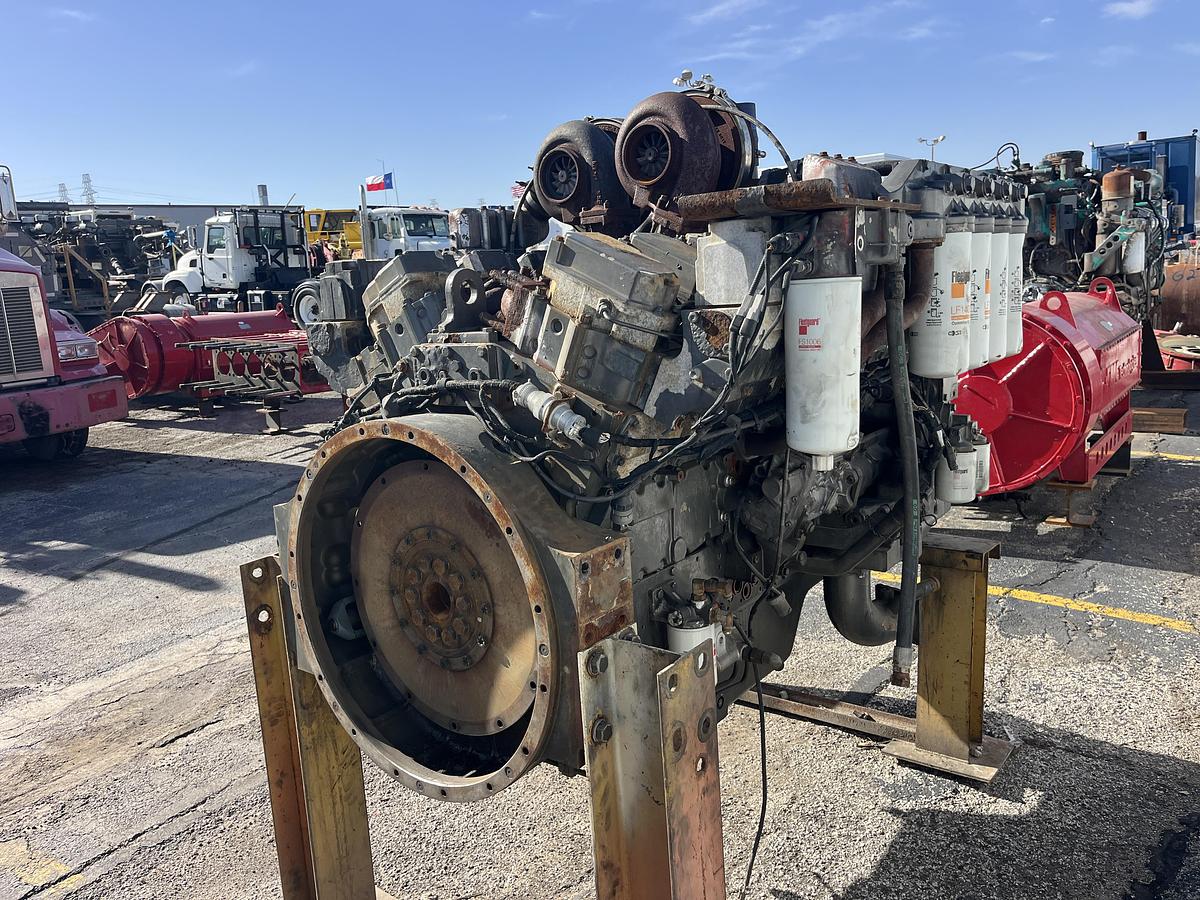 Used 2004 CUMMINS QST30-C 1350 HP CPL 8372 DIESEL PUMP ENGINE