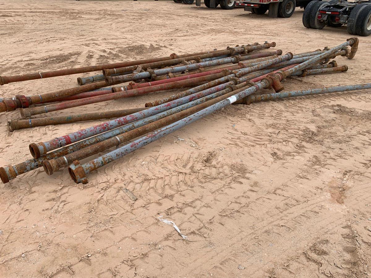 Used (35) 10ft Jts of 3” 1502 15k Flow Iron
