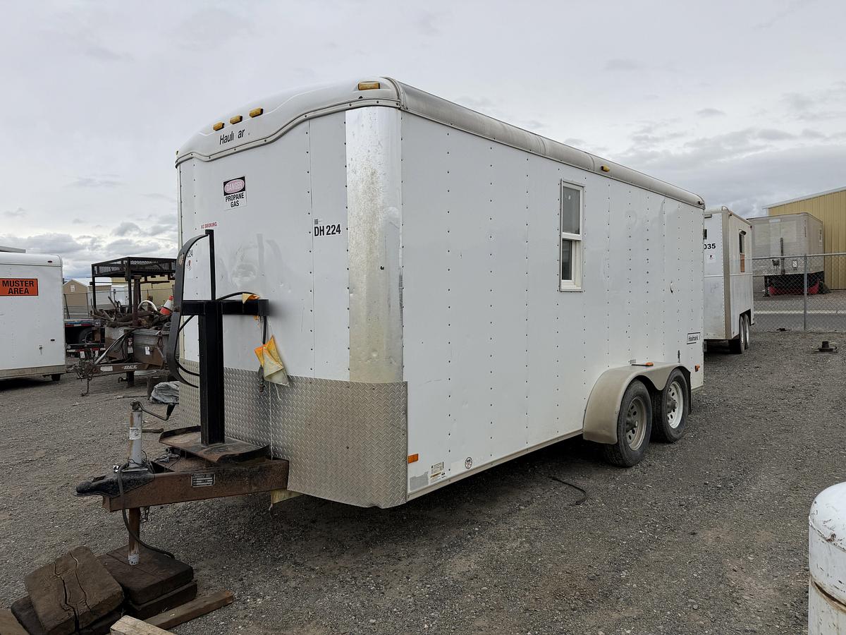 Used 2006 Haulmark 16’ t/a BP Dog House Trailer
