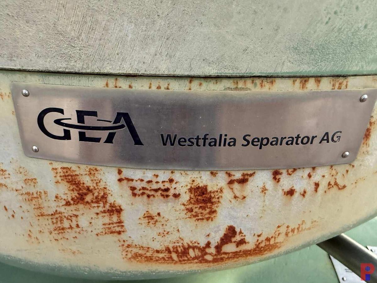 Used WESTFALIA SEPARATOR OIL CENTRIFUGE MACHINE SKIDDED