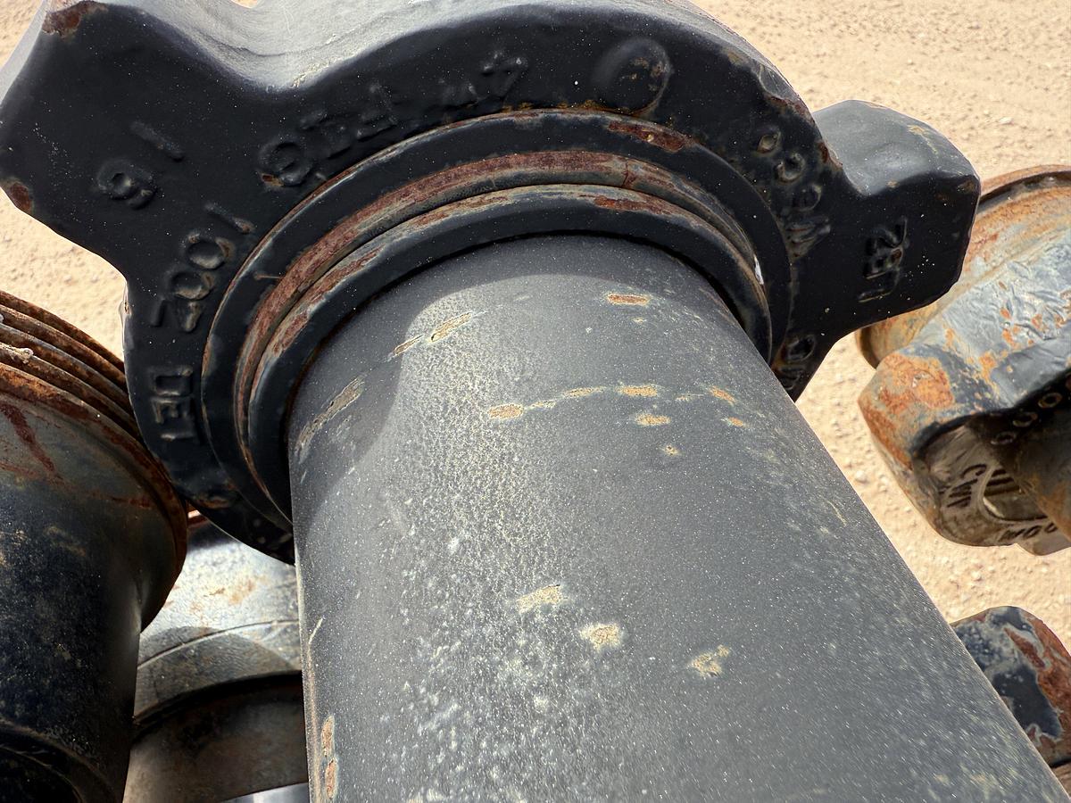 Used (25 X $) 2-BUNDLES OF 4” X 10’L FIG 1002 10K WP FLOW IRON