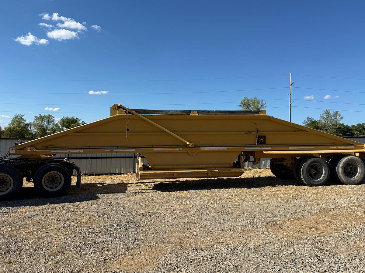 Used 1982 LOAK 38’x 96” T/A BELLY DUMP TRAILER