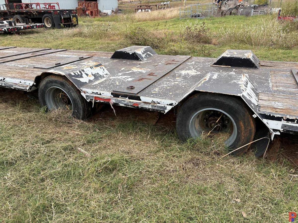 Used 2005 AZTEC TRAILERS 53’ X 102” T/A LOWBOY TRAILER
