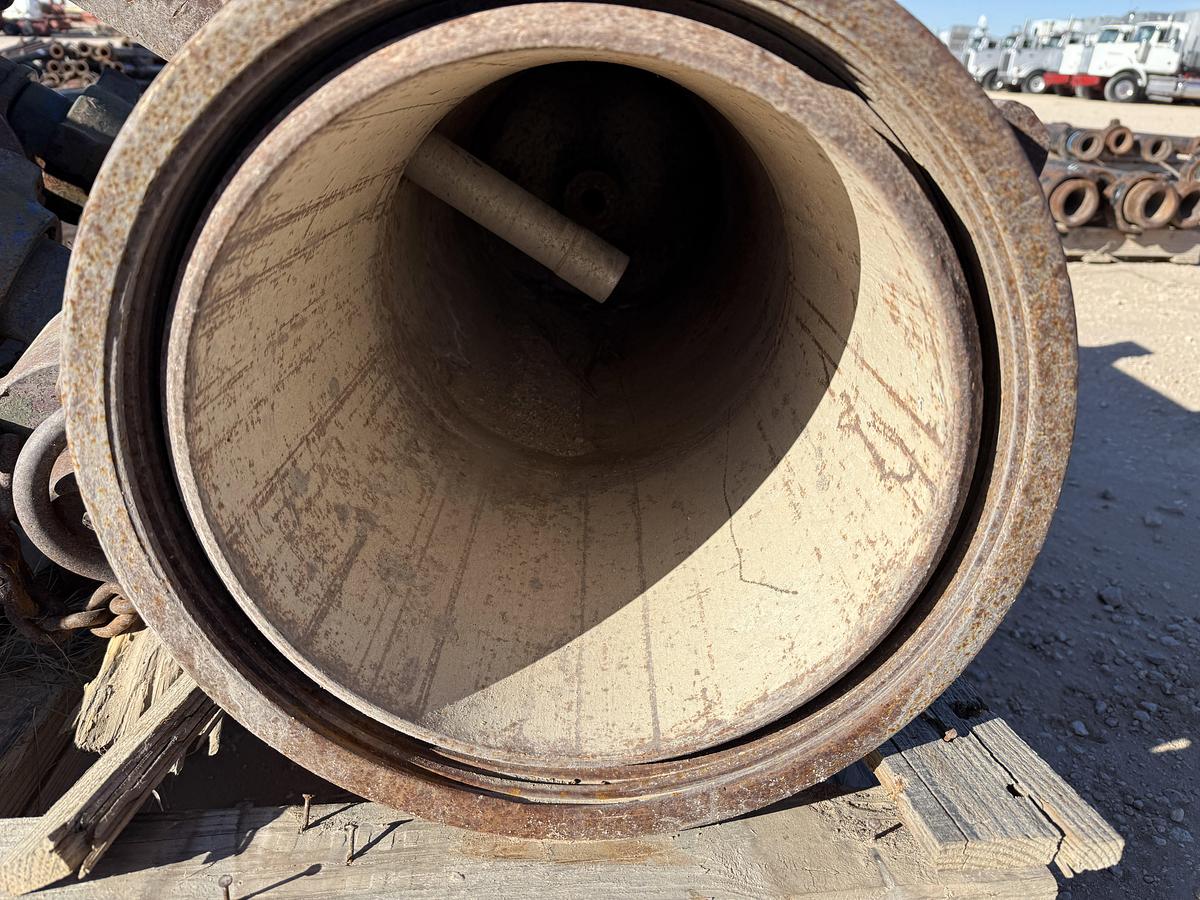 Used (3) MULTI-SIZE SINGLE PLUG CEMENT HEADS