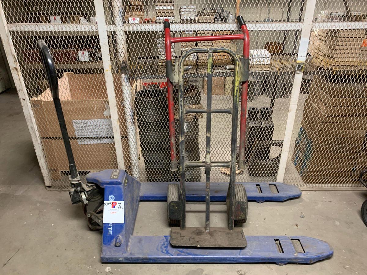 Used Dolly, and Pallet Jack