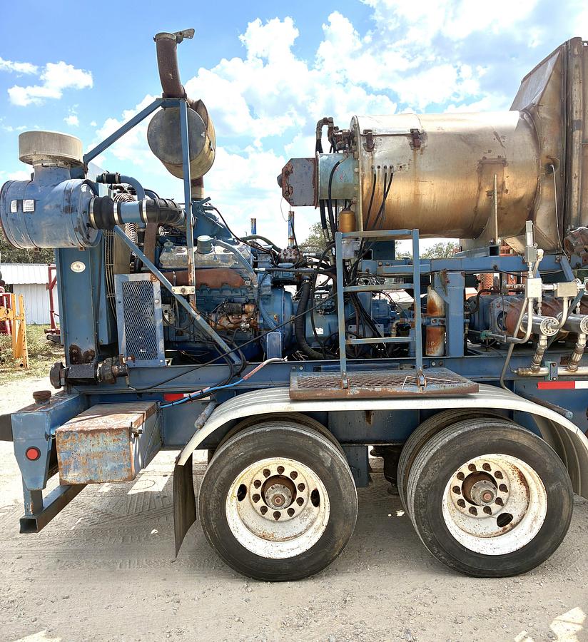 Used 2003 TES T/A DIESEL FIRED NITROGEN PUMP TRAILER