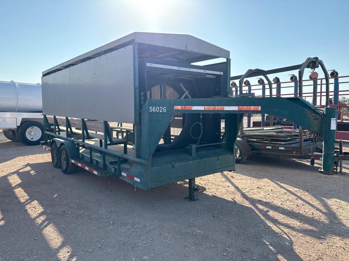 Used 2011 R&D 20’ X 7’ T/A GOOSENECK COOL DOWN TRAILER