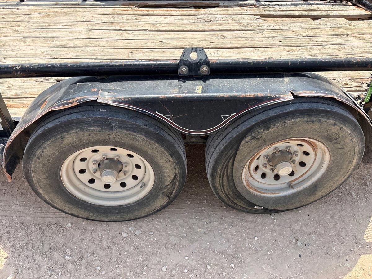 Used 2014 DIAMOND C 16’ X 7’ T/A BUMPER PULL UTILITY TRAILER