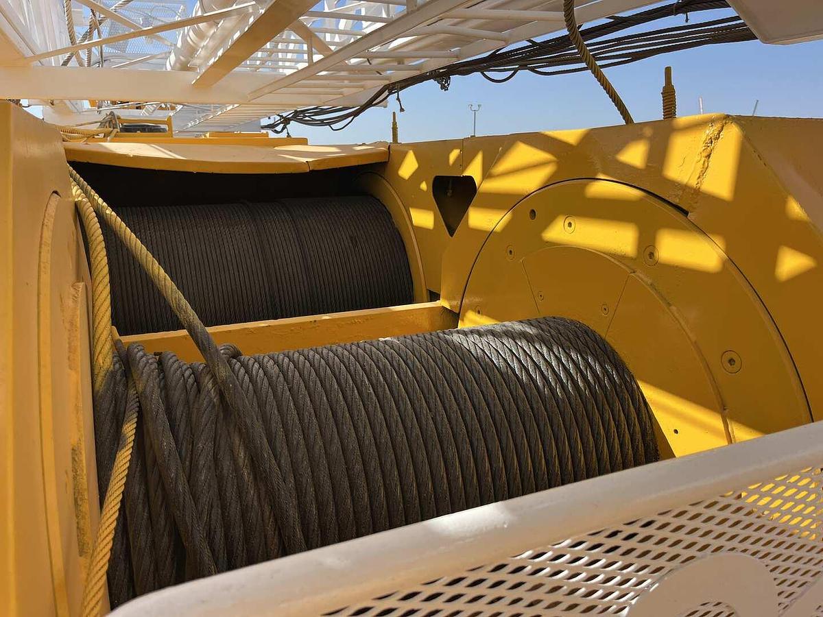 Used 2007  CROWN CE550 DBL DRUM WELL SERVICE RIG