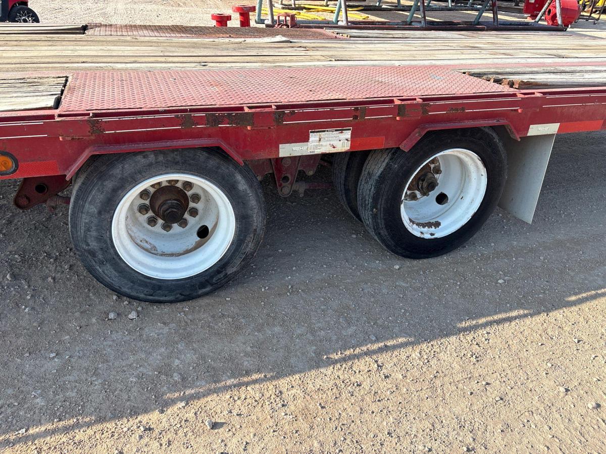 Used 2013 TOP HAT TRAILERS 30’ X 102” T/A GOOSENECK TRAILER