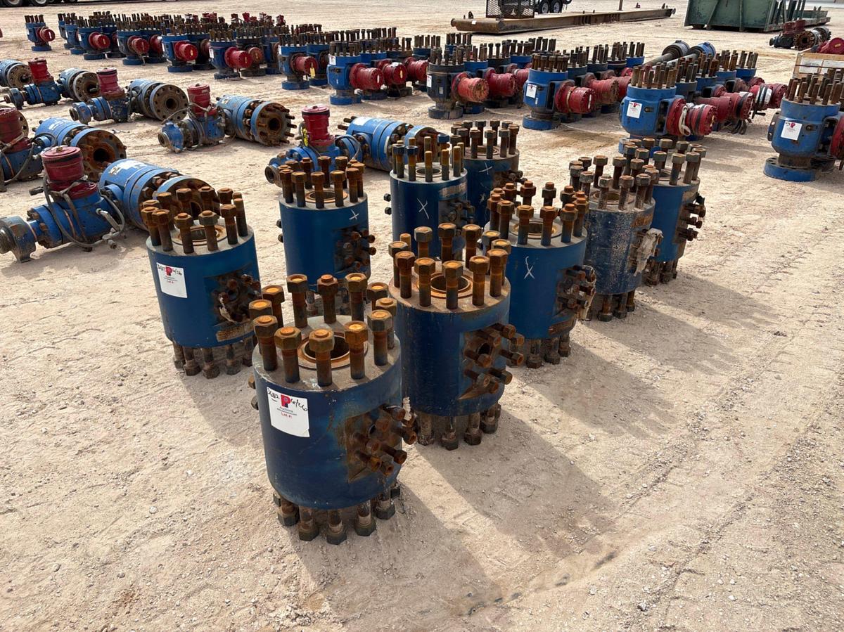 Used (9x$) 5” x 2-1/2” 15k fluid crosses