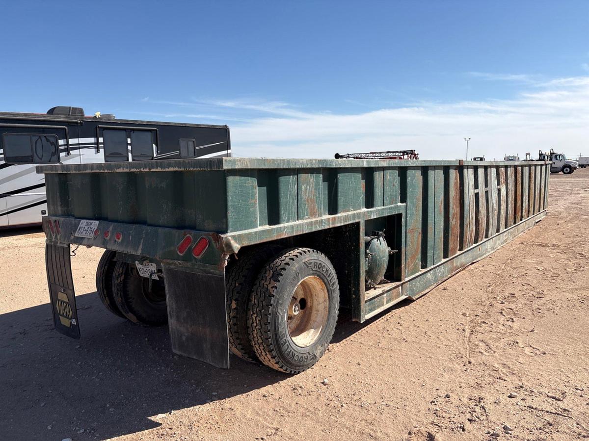 Used 44’ X 8.5’ S/A 250BBL OPEN TOP FLUID TANK