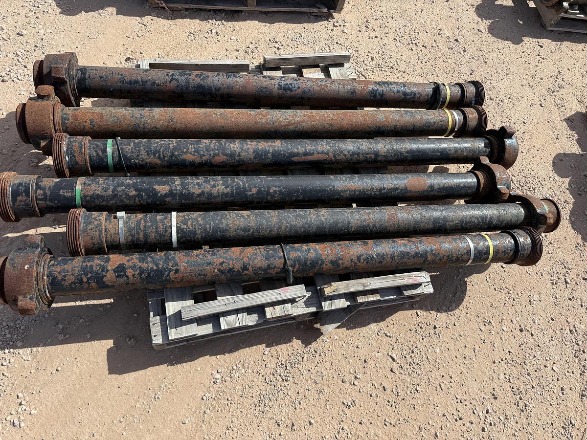 Used (40 X $) 7-PALLETS 4” X 4’L-6’L FIG 1002 10K WP FLOW IRON