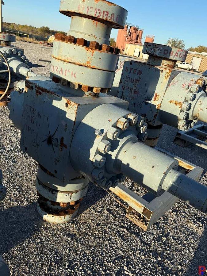 Used (4 X $) 7-1/16” 15K WP MANUAL FRAC VALVES