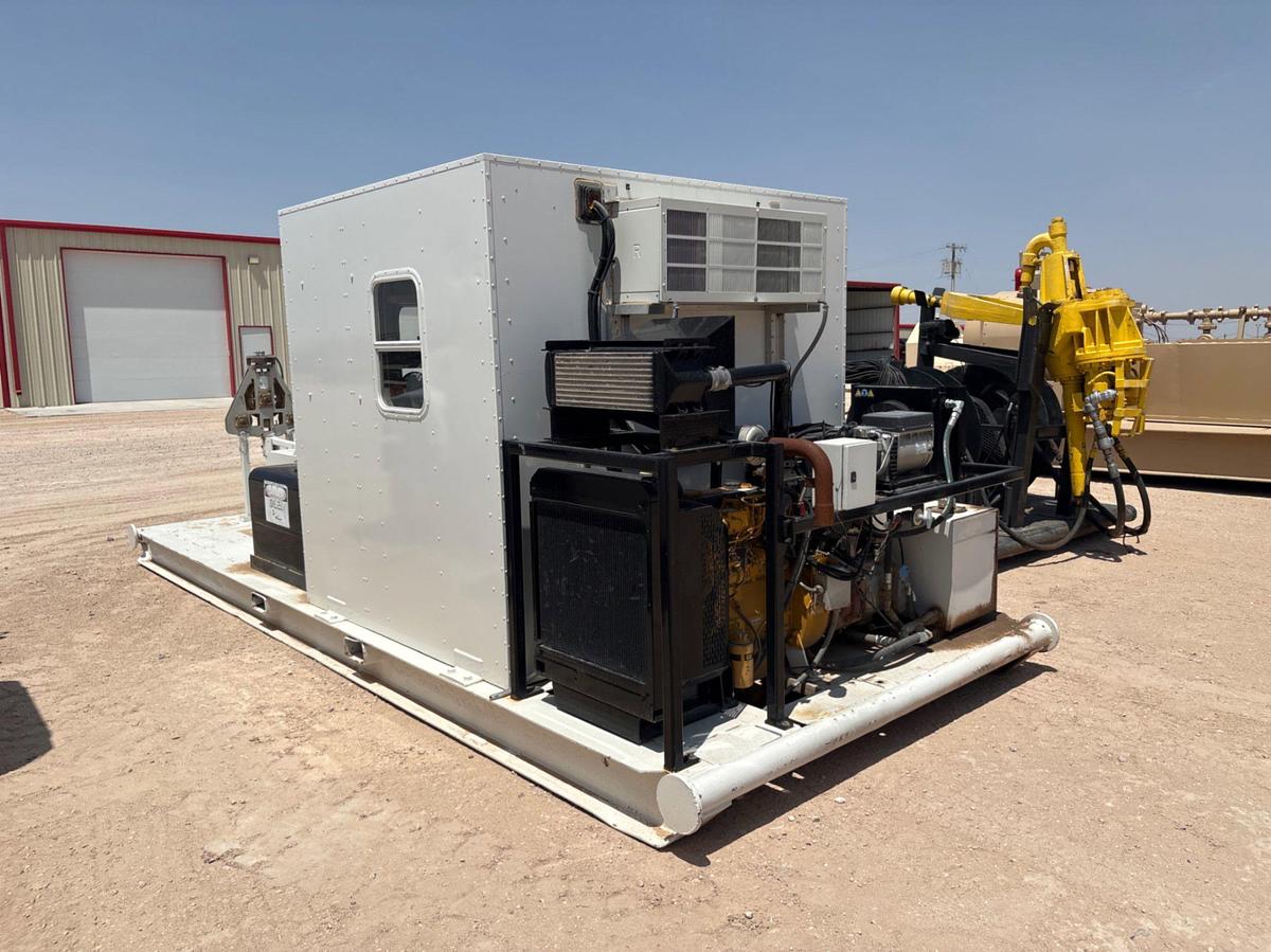 Used Self contained wireline unit, skidded