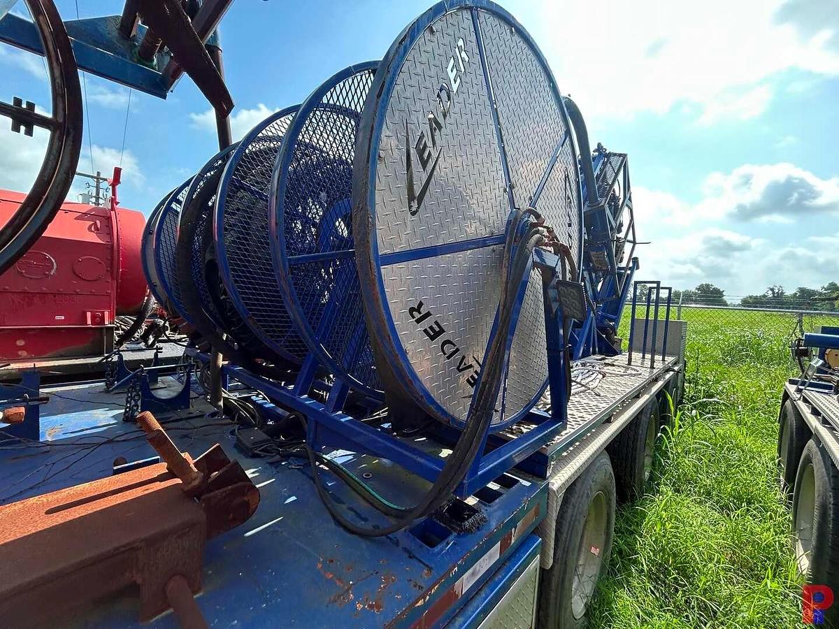 Used 1995 LEADER ENERGY COILED TUBING UNIT ON TRI AXLE TRAILER