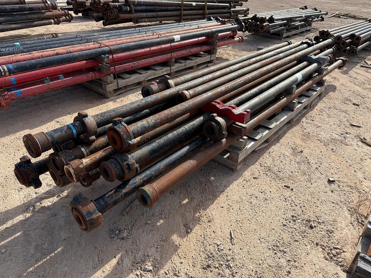 Used (17 X $) (13) 3” DIA X 15’L & (4) 10’L FIG 1502 15K WP FLOW IRON