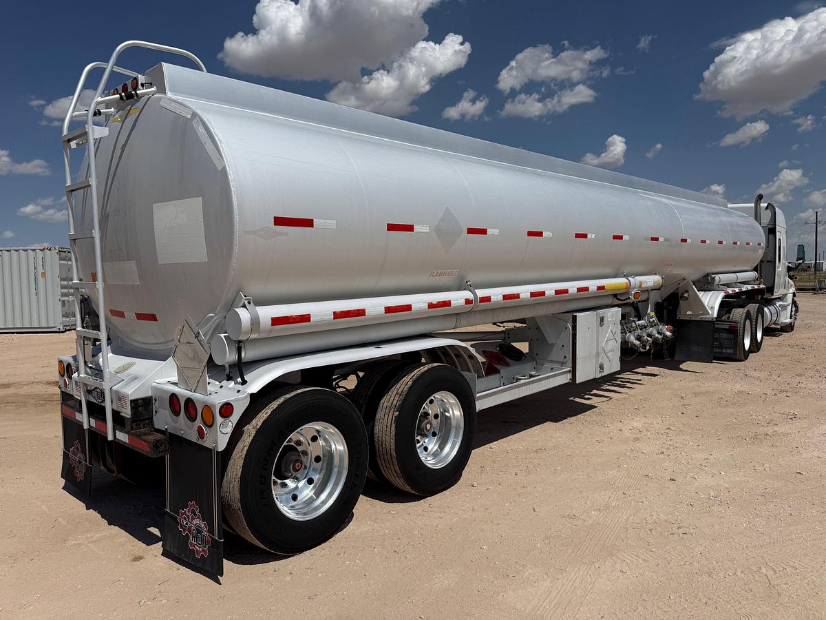 Used 1999 BEALL TRAILERS DOT 406-AL 9,500-GAL. 4-COMP T/A FUEL TANK TRAILER