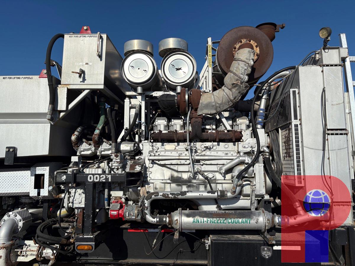 Used 2012 CRYOGENIC VESSEL ALTERNATIVES 3-AXLE 15K 2,000 HP DOUBLE PUMPER TRAILER