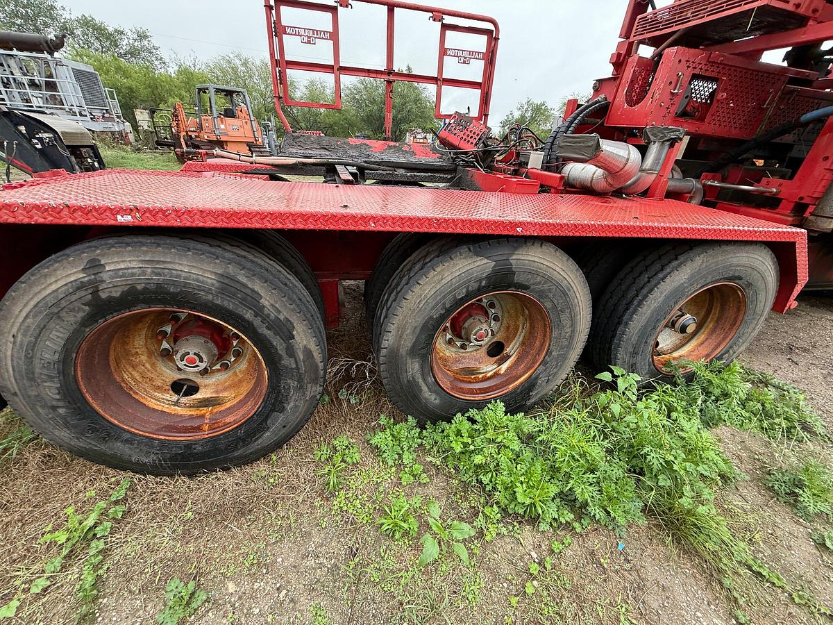 Used 2014 MTU 12V4000 2250-HP W/ ALLISON TRANS. (NO PUMP) MTD ON 3-AXLE FRAC PUMP TRAILER