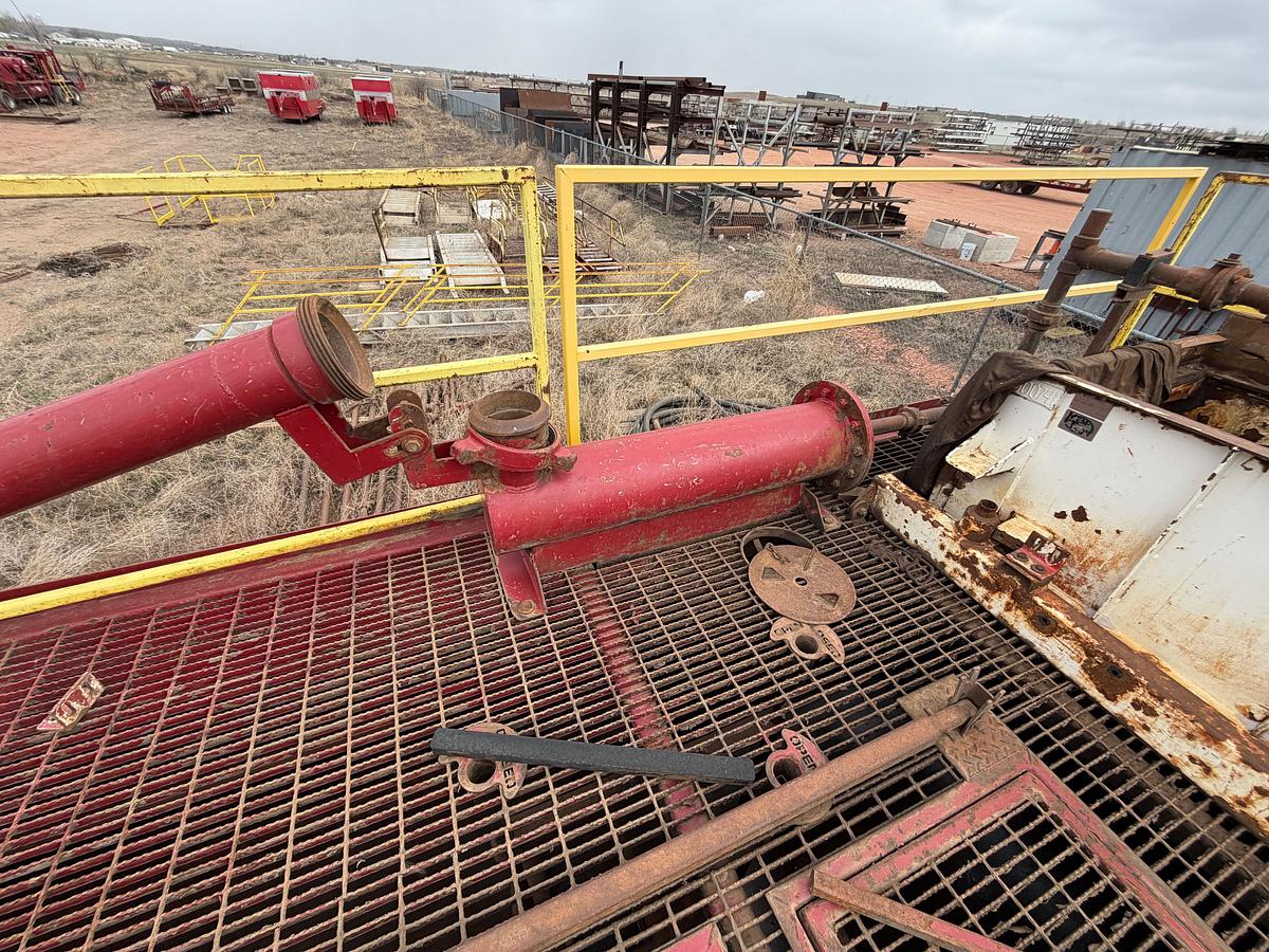 Used 20x8x6h 2 COMPARTMENT SHAKER TANK