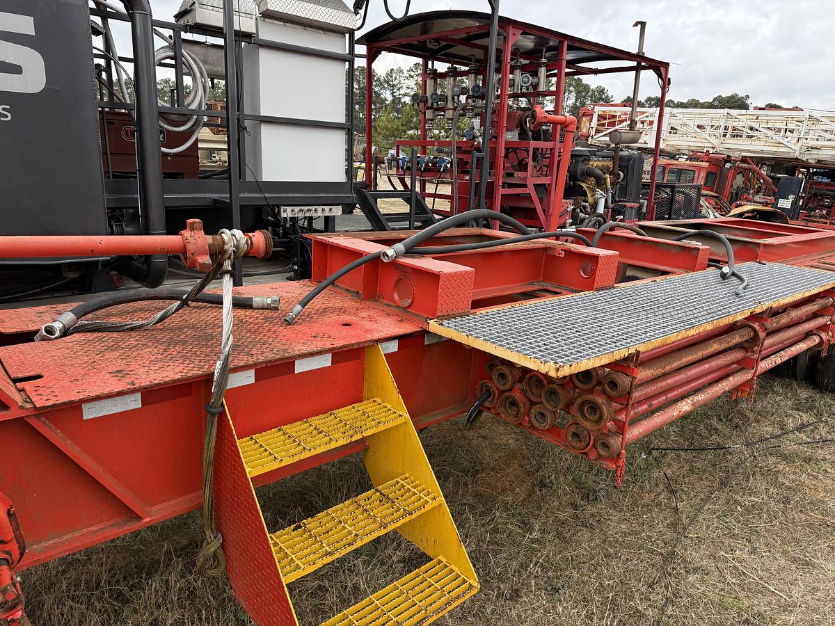 Used 2018 3T MFG 36’ X 102” T/A FRAC PUMP TRAILER
