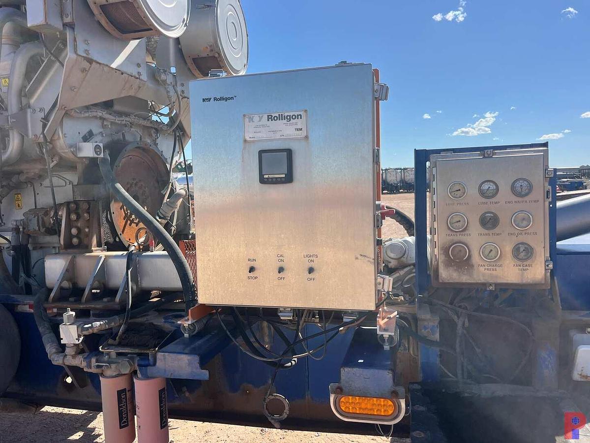 Used 2011 SERVA 3-AXLE TRAILER MOUNTED FRAC PUMP