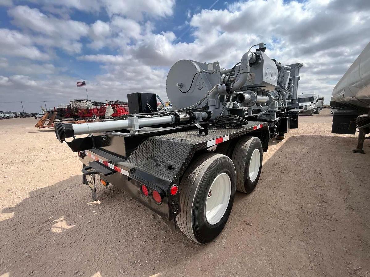 Used GARDNER DENVER 2250HP TRIPLEX FRAC PUMP TRAILER