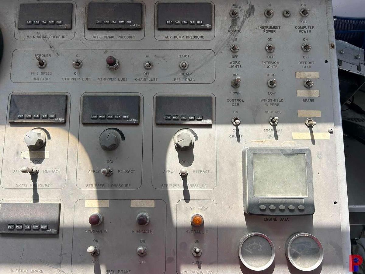 Used LEADER ENERGY COILED TUBING UNIT ON TRI AXLE TRAILER