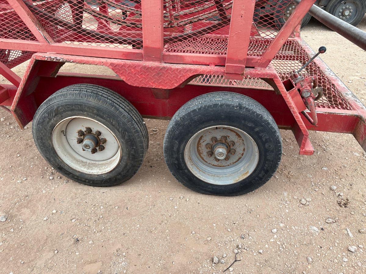 Used 2014 LAYFLAT T/A GOOSENECK REEL TRAILER