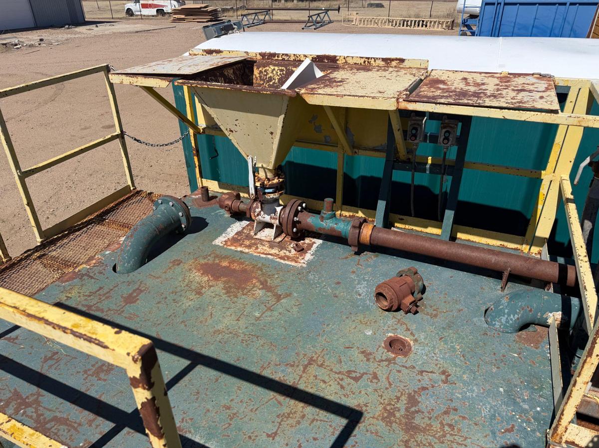 Used 400 BBL Drilling Rig 3 Compartment Mud Tank