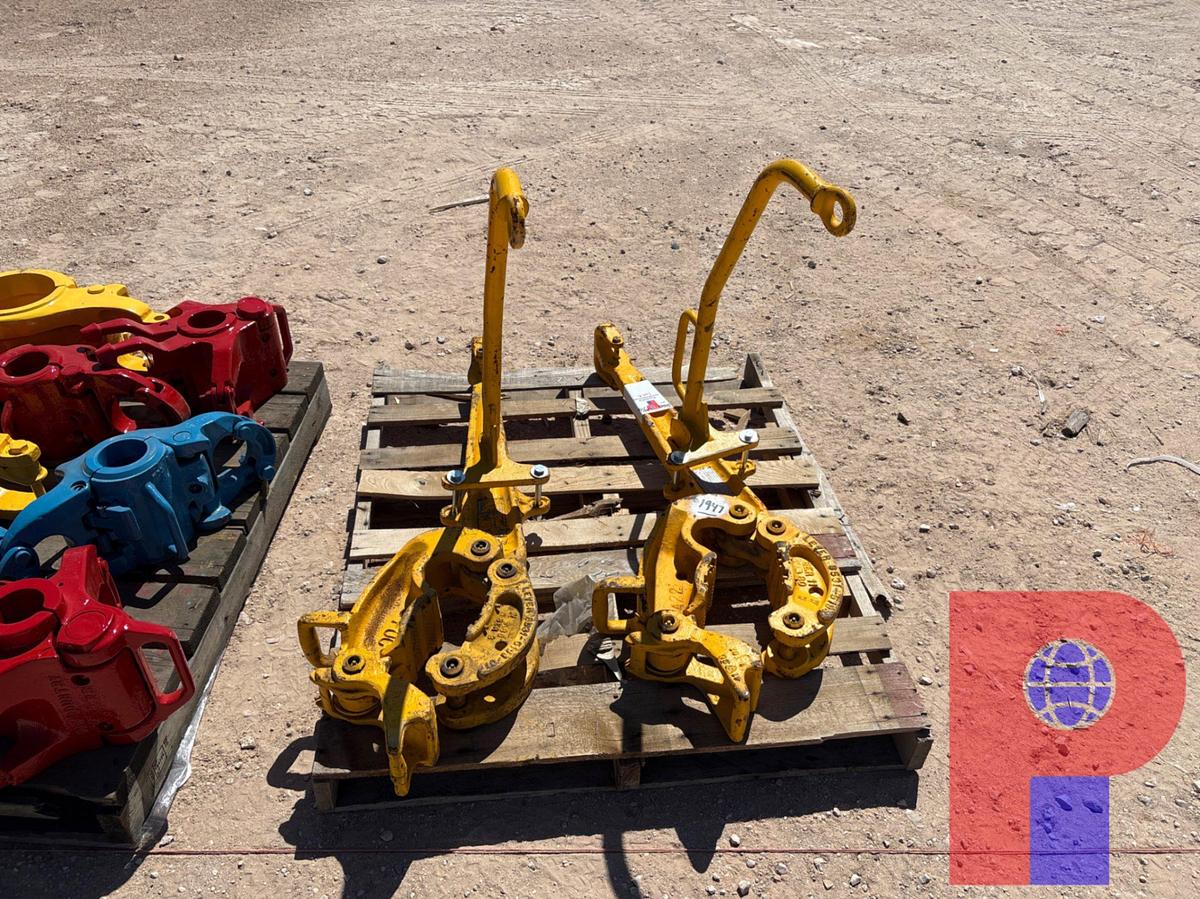 Used (2) UNUSED WEB WILSON TYPE C MANUAL TONGS