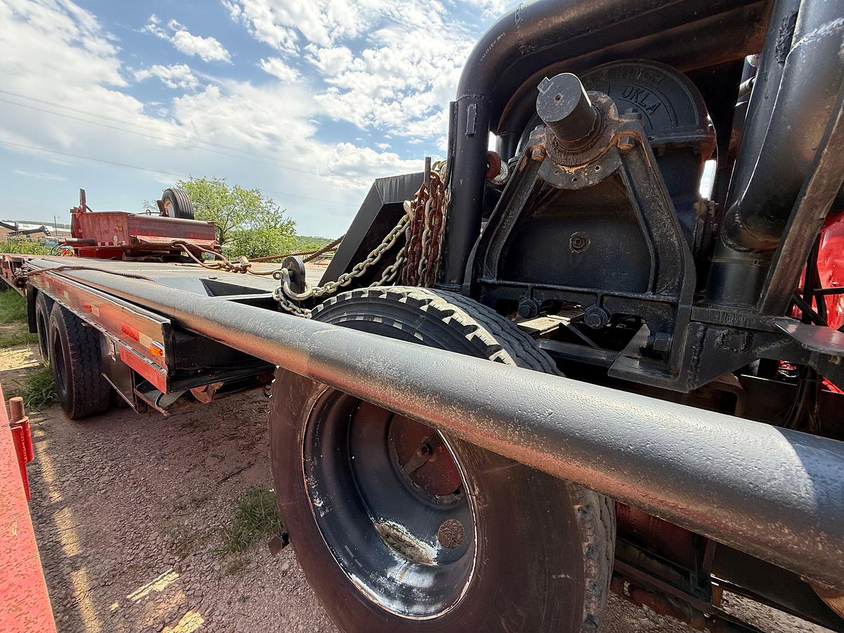 Used 1981 AUTOCAR DC9964 T/A 50-TON GIN POLE WINCH TRUCK