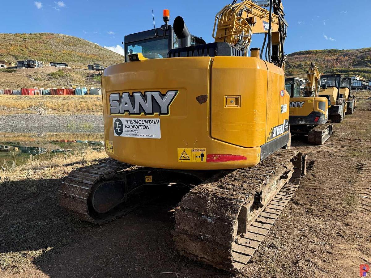 Used 2022 SANY SY155U CRAWLER EXCAVATOR **5 YEAR 5000 HOUR WARRANTY FROM IN SERVICE DATE**