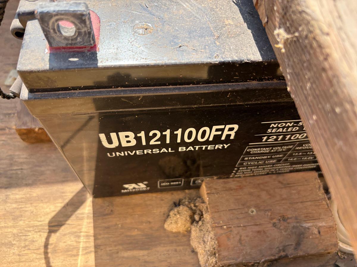 Used (8) UB121100FR universal batteries
