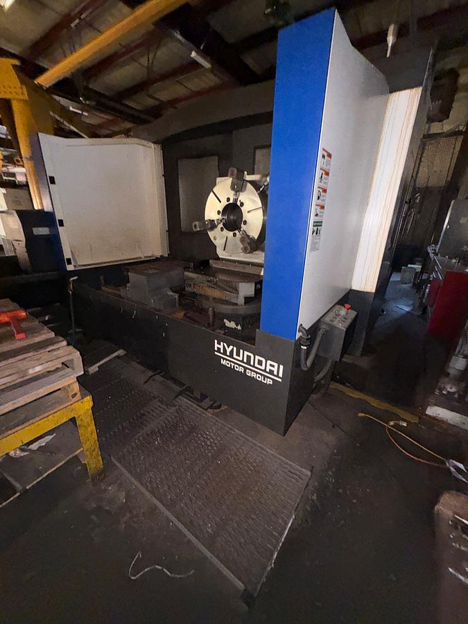 Used 2018 HYUNDAI WIA KH63G HORIZONTAL CNC MACHINING CENTER