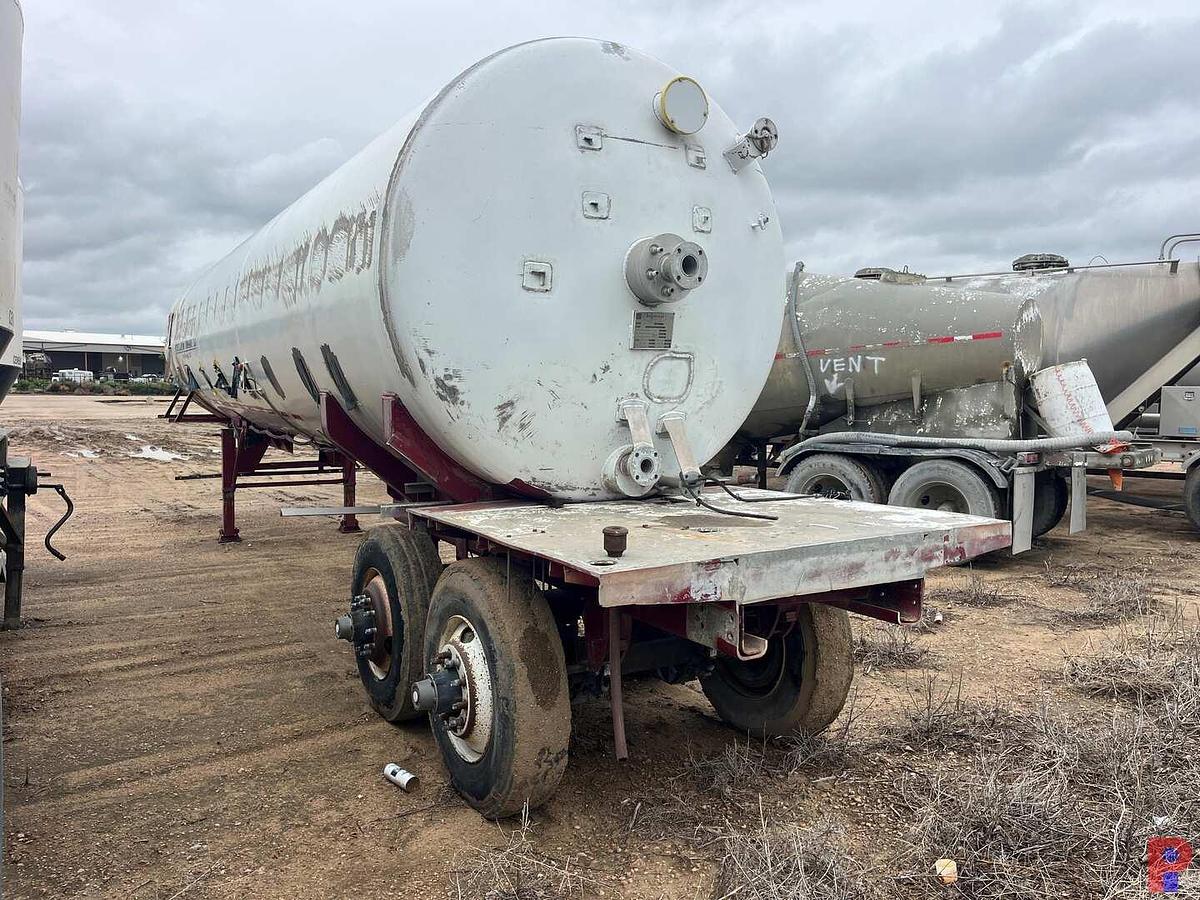 Used 1965 HOFMAN NITROGEN TRANSPORT TRAILER (DAMAGED)