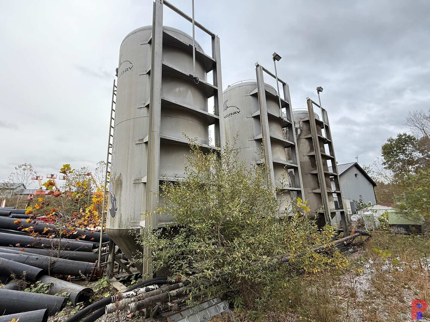 Used 2012 WILCO 5-SILO PORTABLE CEMENT BULK PLANT PACKAGE