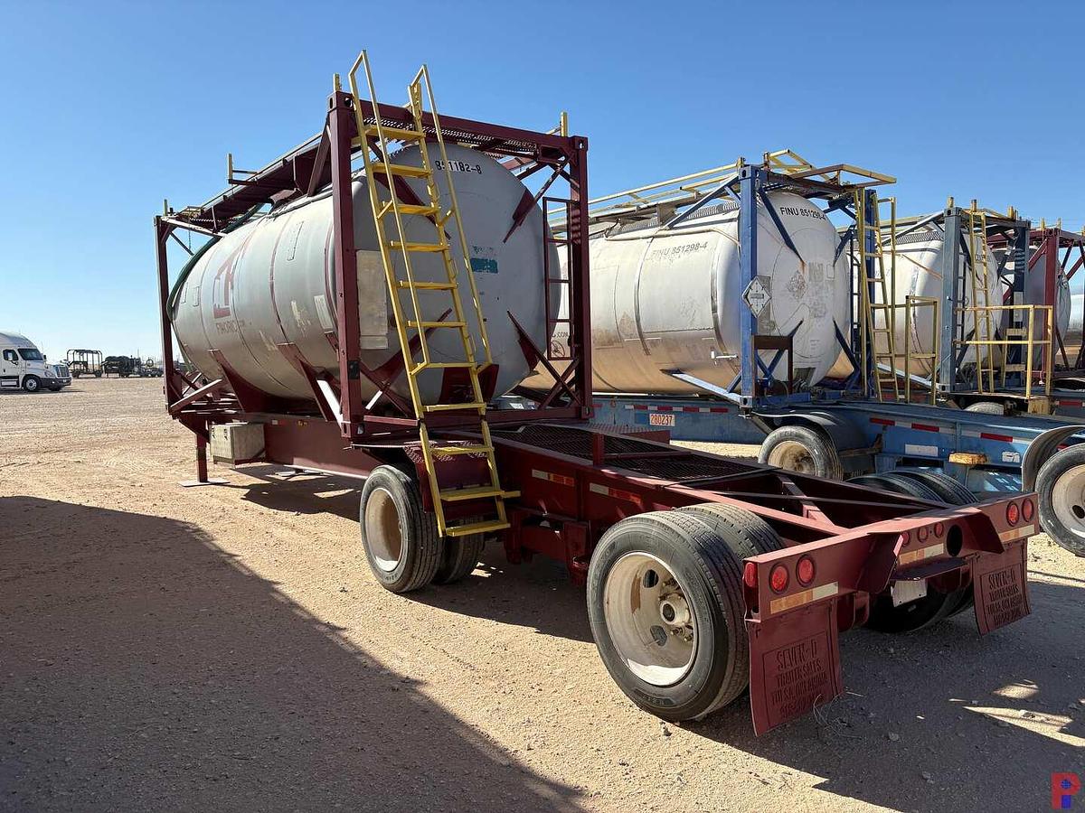 Used 1995 REINKE TRAILERS T/A CHEMICAL TRANSPORT TRAILER