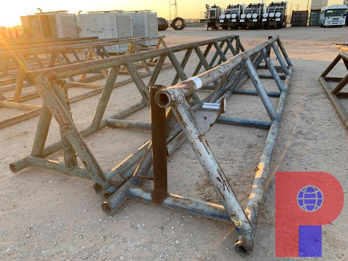 Used (2X$) 28’X 43” TRIANGLE PIPE RACKS
