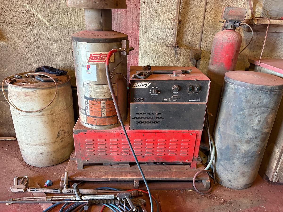Used Hotsy model 1412SS 3000psi hot water pressure washer