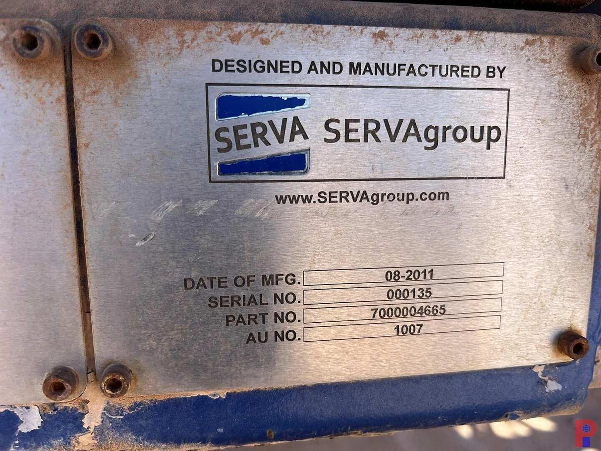 Used 2011 SERVA 3-AXLE TRAILER MOUNTED FRAC PUMP