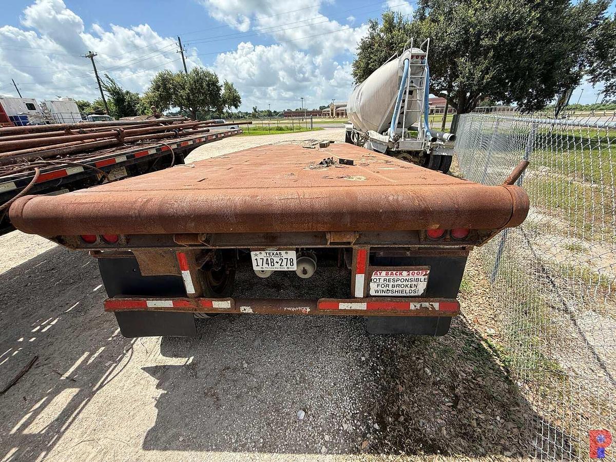 Used 2010 CLARK TRAILER SERVICE 45’ X 102” T/A FLATBED OILFIELD FLOAT TRAILER
