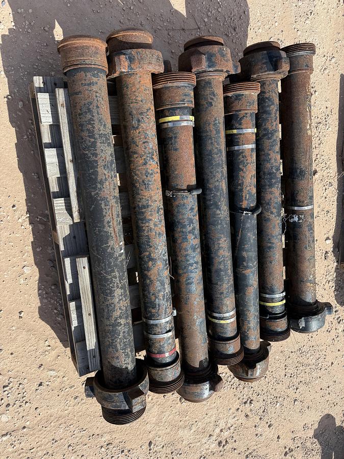 Used (40 X $) 7-PALLETS 4” X 4’L-6’L FIG 1002 10K WP FLOW IRON