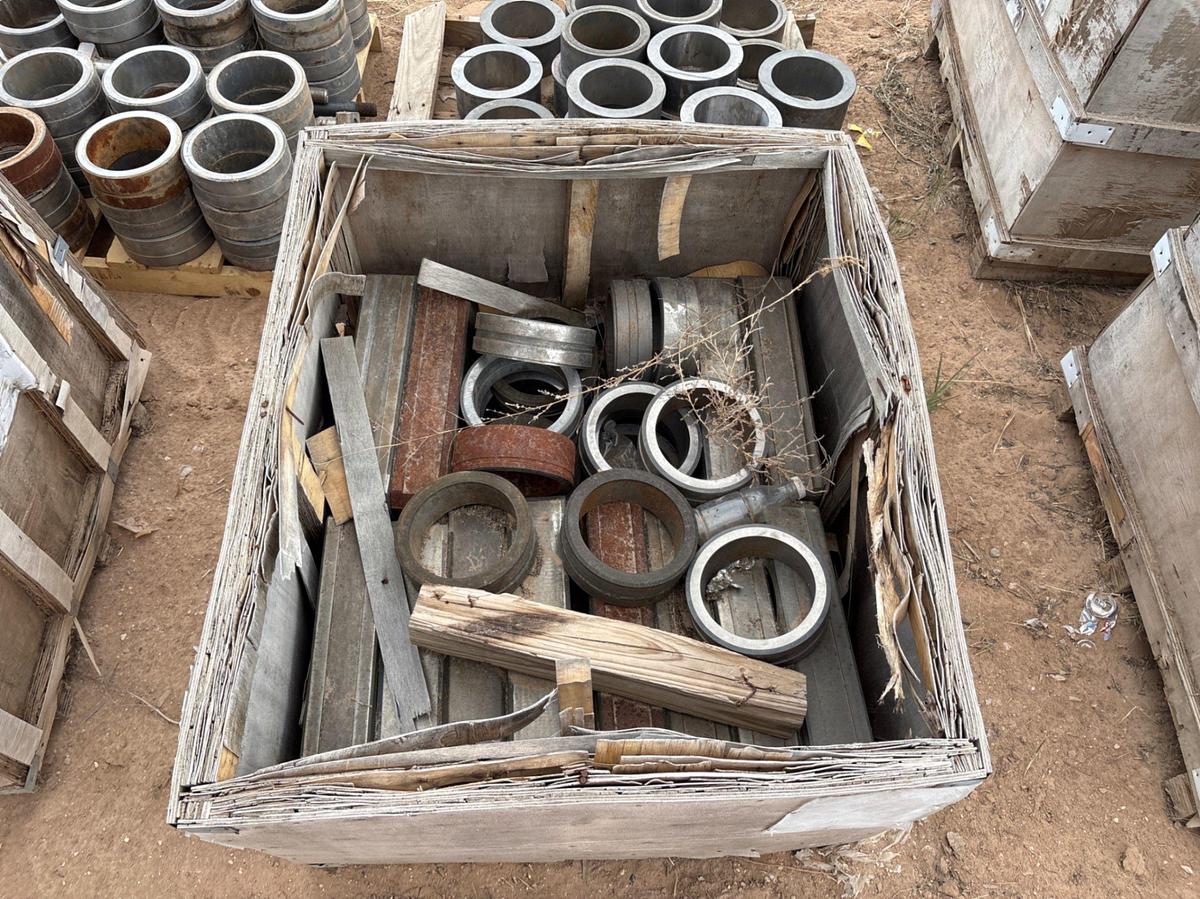 Used (4 pallets) assorted 7-1/16” valve gates & seats