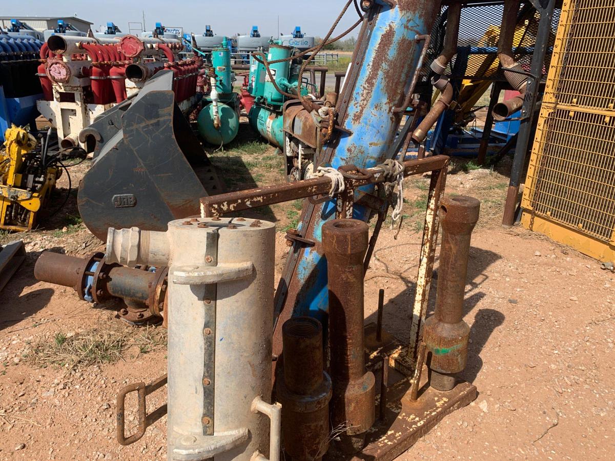 Used Rack w/ 4 Junk Subs ms 2 Mud buckets