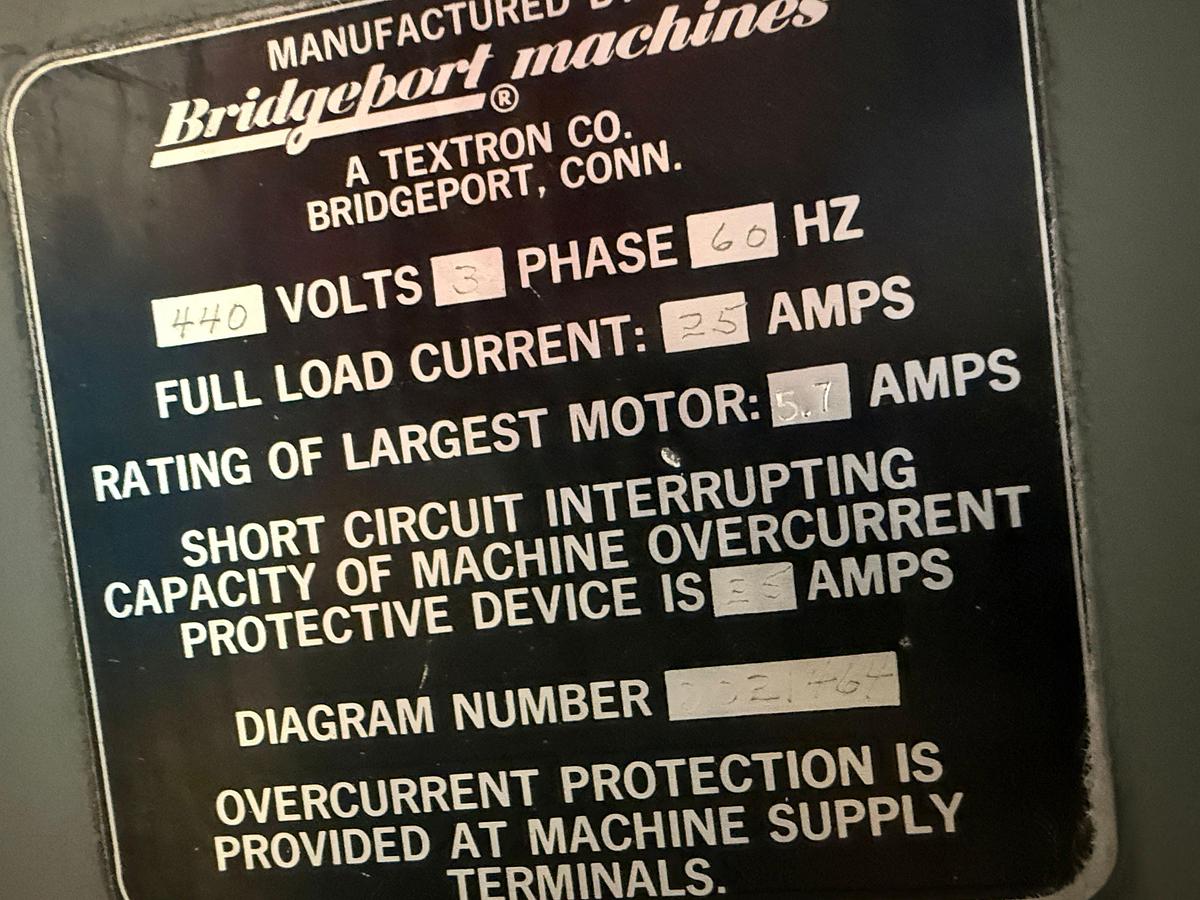 Used BRIDGEPORT SERIES II 2-SPD 58” x 11” MILLING MACHINE